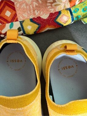 Vessi Men’s Yellow Slip-On Sneakers